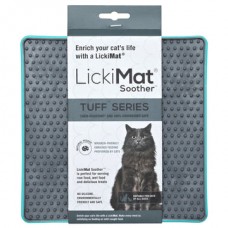 Lickimat Slow Feeder Mat TUFF Soother - Turquoise